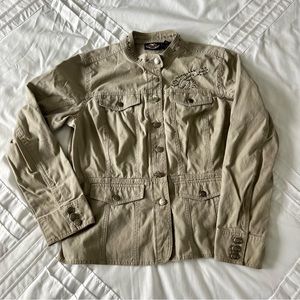 Harley Davidson Womens Button Up Jacket